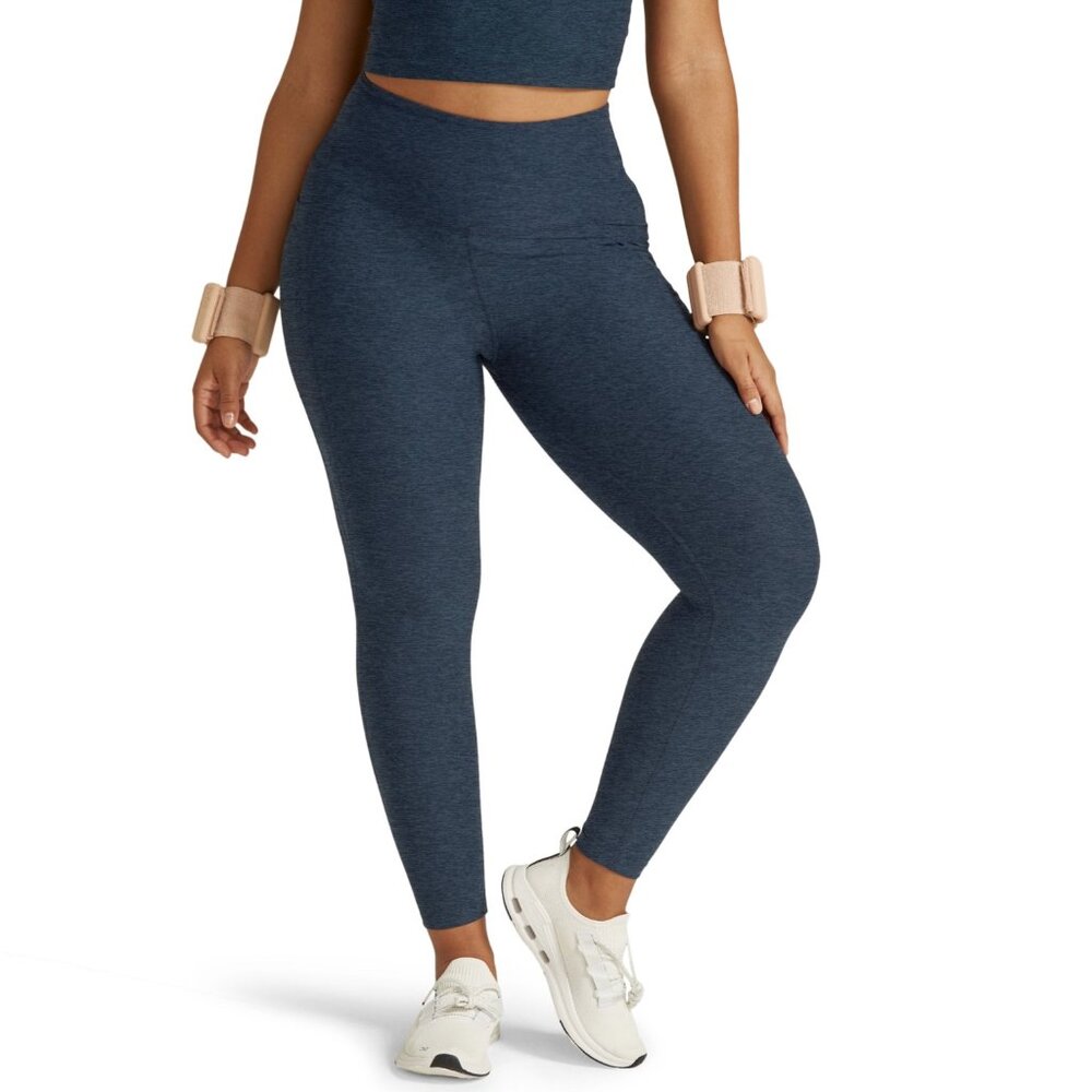 Beyond Yoga Spacedye Out of Pocket High-Waisted Midi Leggings-Women's LG NWT
